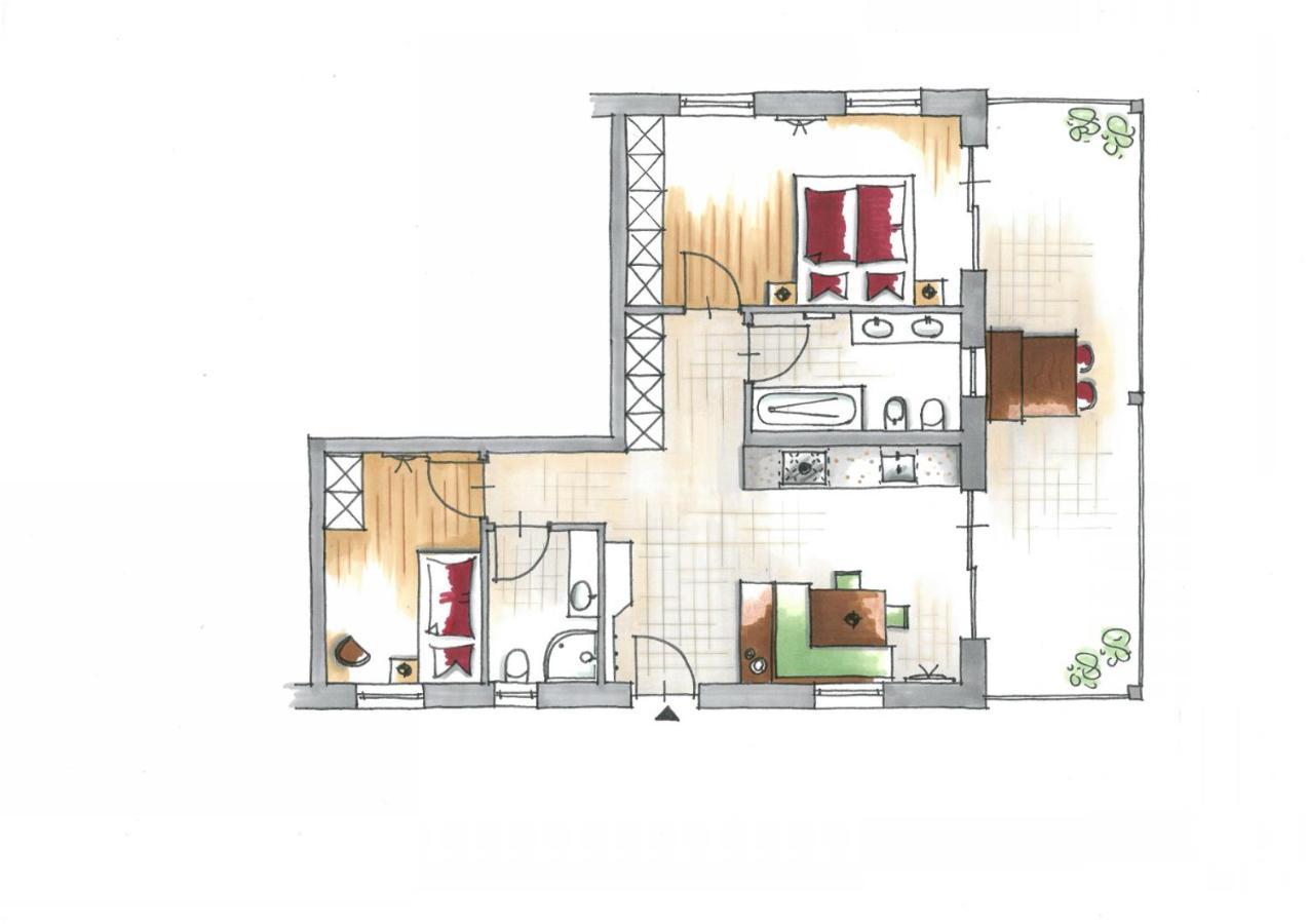 Nofnerhof Apartment Апиано сула Страда дел Вино Екстериор снимка